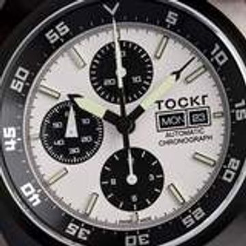 Chronograph Panda Automatic by Tockr