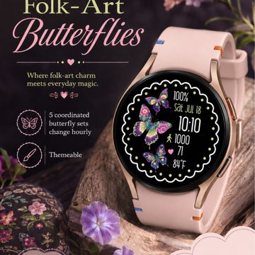 Folk-Art Butterflies by The Fitbit Gal™️