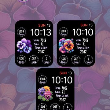 Pansy Blooms by The Fitbit Gal™️