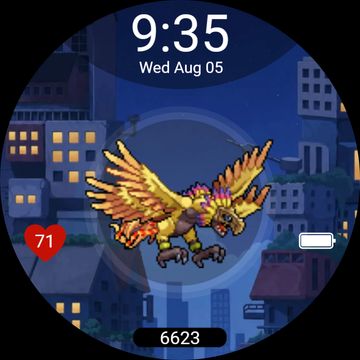 Phoenixmon Evo Companion by BronzeCroc