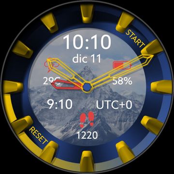 Traveller Dual Time Stopwatch by orz0