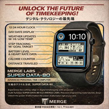 Merge Labs Super Data-80 Blue promotional image 1