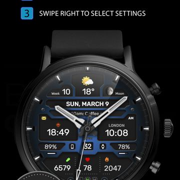 WFP 133 Brutal watch face by WFProduction by Alexandr Kovalev
