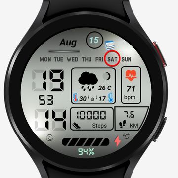 FSF21 Digital Watch Face by FS Watch faces