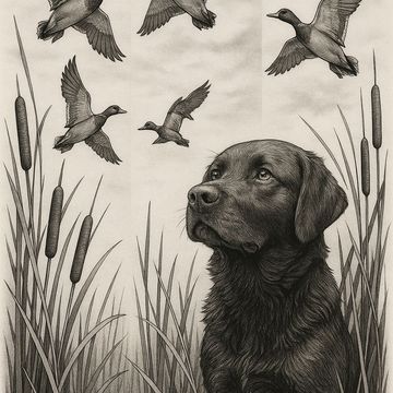 🐶Waterfowl Retriever🦆 by Turtle_Angel