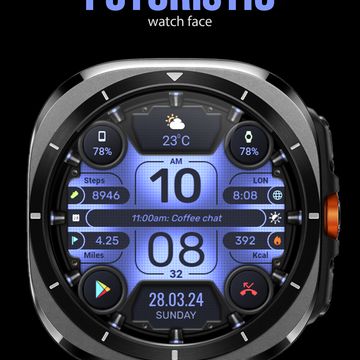 WFP 331 Futuristic watch face by WFProduction by Alexandr Kovalev