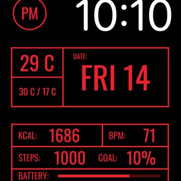 AW122 Digital Informative by DADAM Watch Faces
