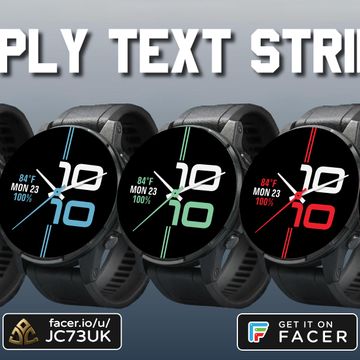 Simply Text Stripes Minimal by JC73UK