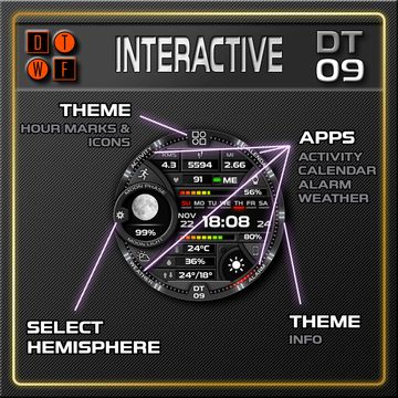 DT-09 by DT Watch Faces