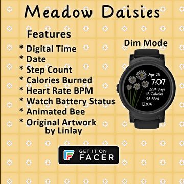 [Animated] Meadow Daisies by Linlay Designs™