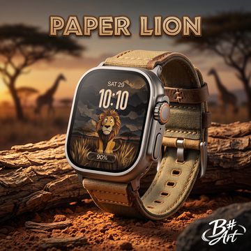 B# Art | Paper Lion by B Sharp Art