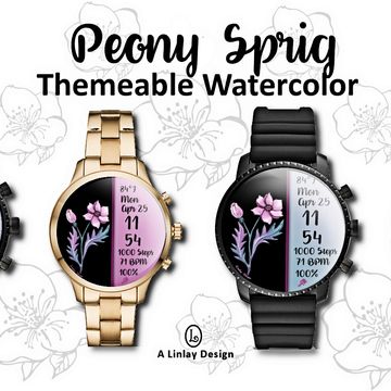 Peony Sprig by Linlay Designs™