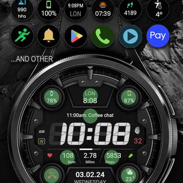 WFP 329 Digital watch face by WFProduction by Alexandr Kovalev