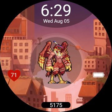 Phoenixmon Evo Companion by BronzeCroc