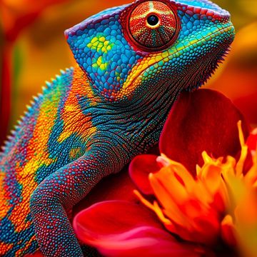 🦎Chromaflare Jungle Bloom🌺 by Turtle_Angel