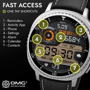 OMG 484 - Retro DNA by OMG Watch Faces™