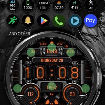 WFP 235 Nixie watch face by WFProduction by Alexandr Kovalev