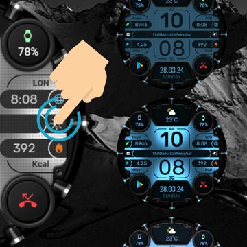 WFP 331 Futuristic watch face by WFProduction by Alexandr Kovalev