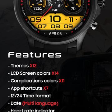 HIGH F07 - Pilot II by HIGH Watch Faces