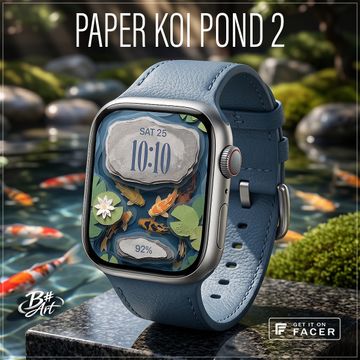 B# Art | Paper Koi Pond 2 by B Sharp Art