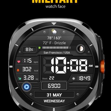 WFP 053 Military watch face by WFProduction by Alexandr Kovalev