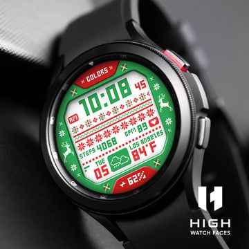 HWF - Ugly Sweater Time I by HIGH Watch Faces