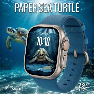 B# Art | Paper Sea Turtle by B Sharp Art
