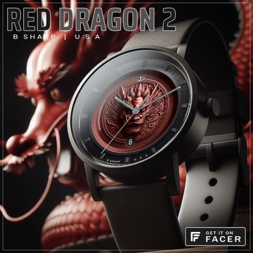 B# - Red Dragon 2 by B Sharp Watches