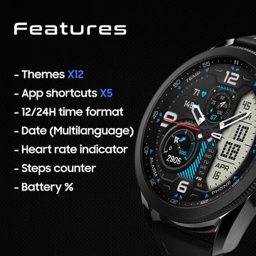 HIGH F016 - Pilot Series by HIGH Watch Faces