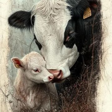 🐮Rustic Nuzzle🐮 by Turtle_Angel