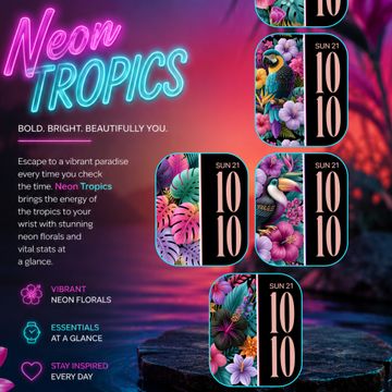 🌸Neon Tropics🌸 by The Fitbit Gal™️
