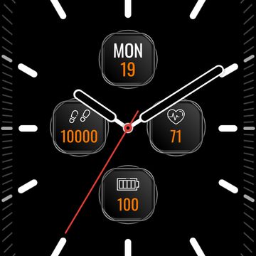 AW133 Elegant analog by DADAM Watch Faces