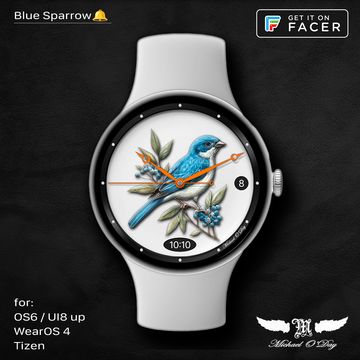 Blue Sparrow 🔔 by Michael O'Day ™