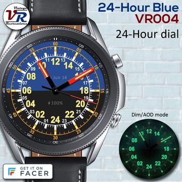 VR004 24-Hour Blue by Vintage Recreations
