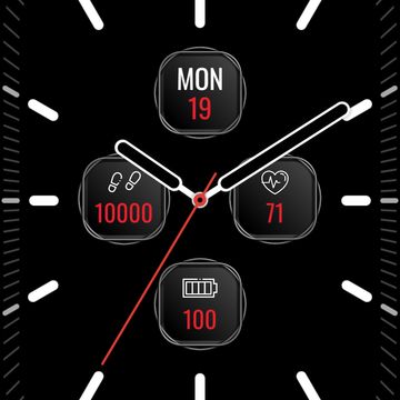 AW133 Elegant analog by DADAM Watch Faces