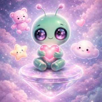 👽Nebula Teddy & Friends🛸 by Turtle_Angel