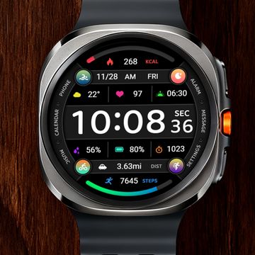 【Customize】Colorful Icon Clock by ZKin