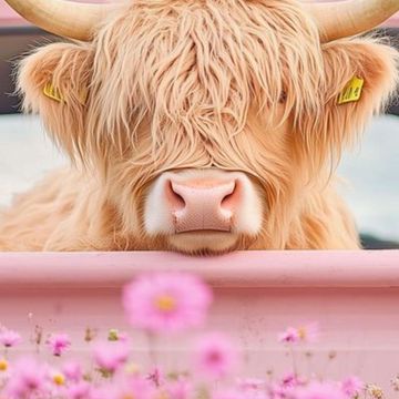 🐮Pink Pasture Peek🐮 by Turtle_Angel