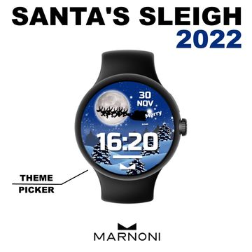 SANTA'S SLEIGH 2022 by Dario Marnoni