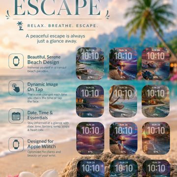 Beach Eacape by The Fitbit Gal™️