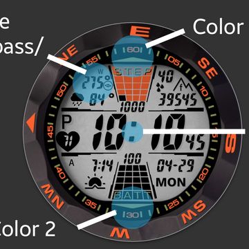 Digital LCD Bold Ultra Pro by JC73UK