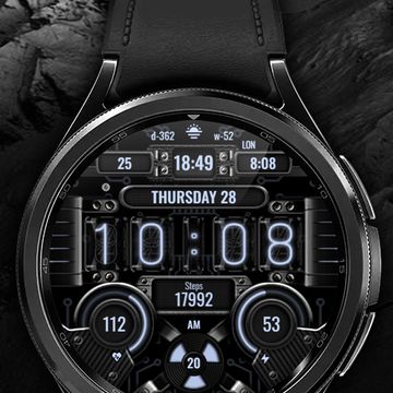WFP 235 Nixie watch face by WFProduction by Alexandr Kovalev