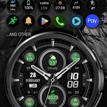 WFP 327 Hybrid watch face by WFProduction by Alexandr Kovalev