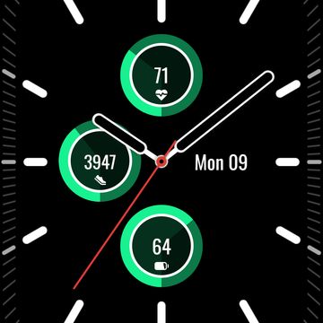 AW135 Modern analog by DADAM Watch Faces
