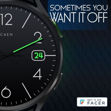 Illuminated Calumniator Lume by Caen Watches