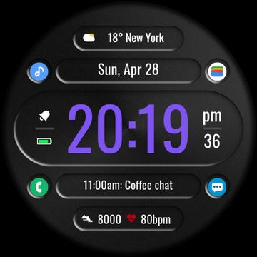 DADAM72: Digital Watch Face by DADAM Watch Faces