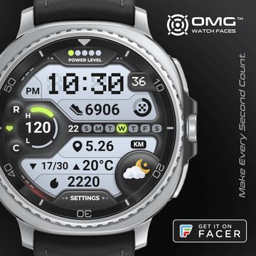 OMG 132 ʷᶠᶠ by OMG Watch Faces™