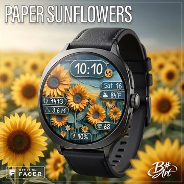 B# Art | Paper Sunflowers by B Sharp Art