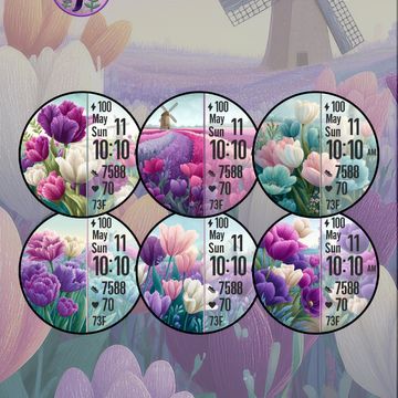 🌷Endless Tulips🌷 by The Fitbit Gal™️