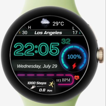 NEONFS V2 by FS Watch faces